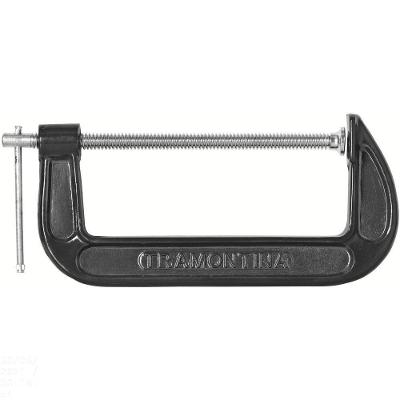 Grampo Tipo C 2" Tramontina Com Corpo Em Ferro Fundido E Pintura Eletrostática Tramontina