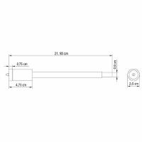 Serra Copo Diamantada 25 Mm Tramontina Com Haste E Pino Guia Tramontina - 2