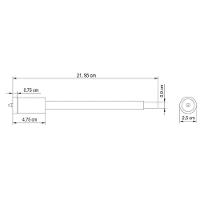 Serra Copo Diamantada 25 Mm Tramontina Com Haste E Pino Guia Tramontina - 3