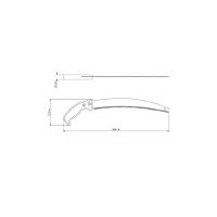 Serrote Para Poda Supercut 14" Com 6 Dentes Por Polegada Em Aço Carbono Com Afiação Tripl - 2