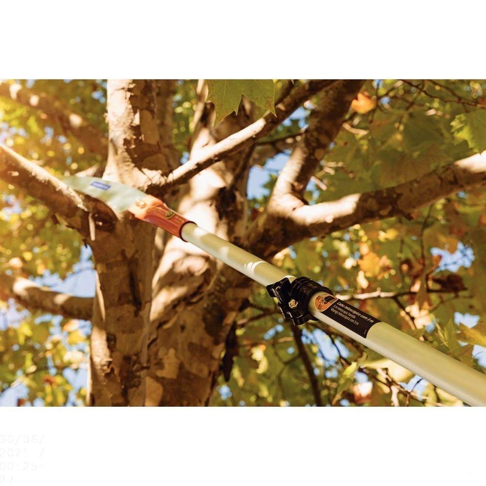 Serrote De Poda Profissional 13" / 330 Mm Em Aço Com Cabo Metálico Extensível 3 M - 3