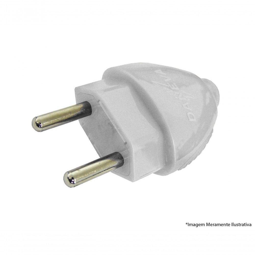Plug Desmontavel Macho 2P Ate 20A/250V Br 1615 C/12Pcs - 1