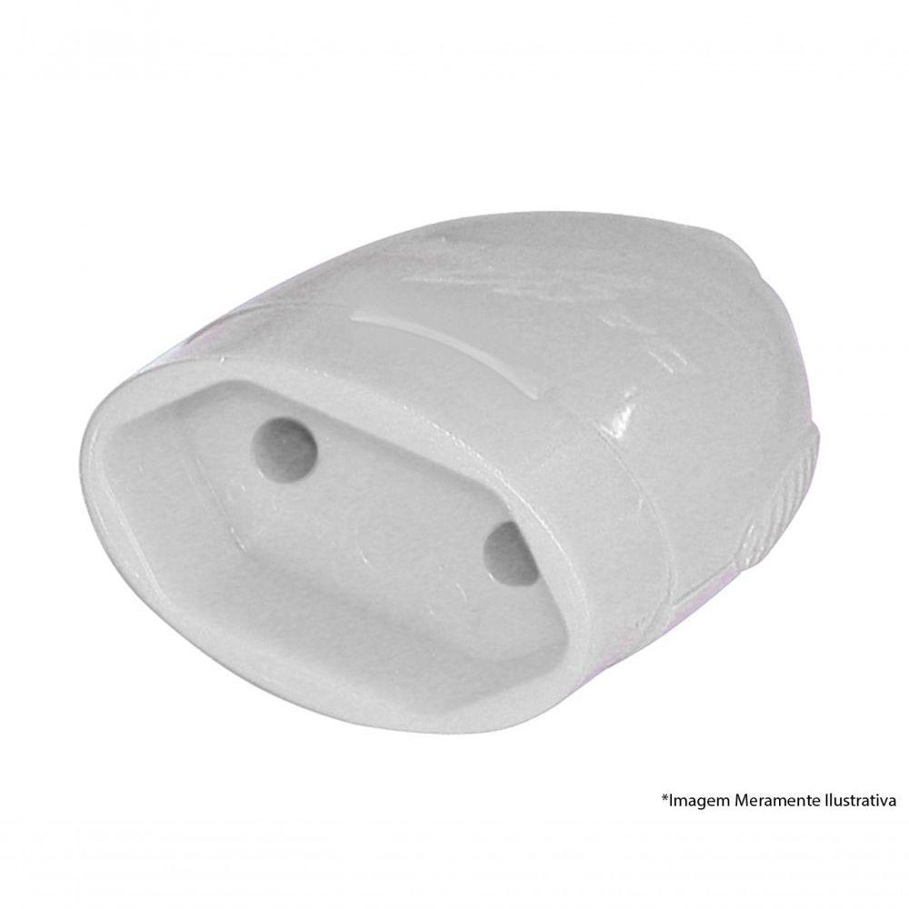 Plug Desmontavel Femea 2P Ate 20A/250V Br R1610 C/12Pcs - 1