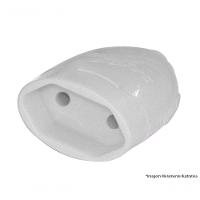 Plug Desmontavel Femea 2P Ate 20A/250V Br R1610 C/12Pcs - 1