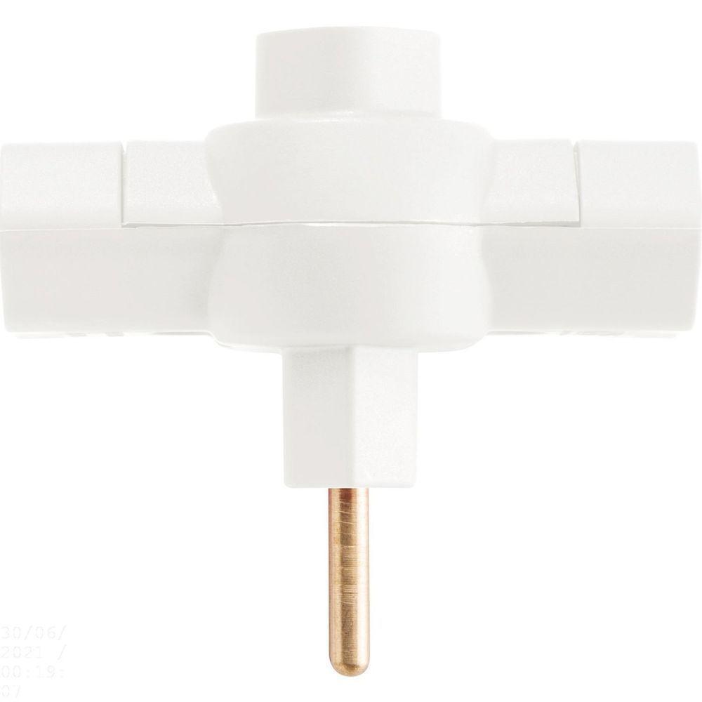 Plugue T 2p 250 V 10 A Tramontina Branco Tramontina - 1