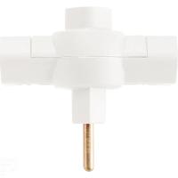 Plugue T 2p 250 V 10 A Tramontina Branco Tramontina - 1