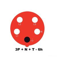 Plugue Móvel Industrial 3p+n+t 63 A 380-415 Vca 6 H Tramontina Tramontina - 2