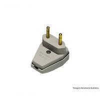 Plug Macho Gigante 2P 10A Cz Interneed C/10Pcs - 1