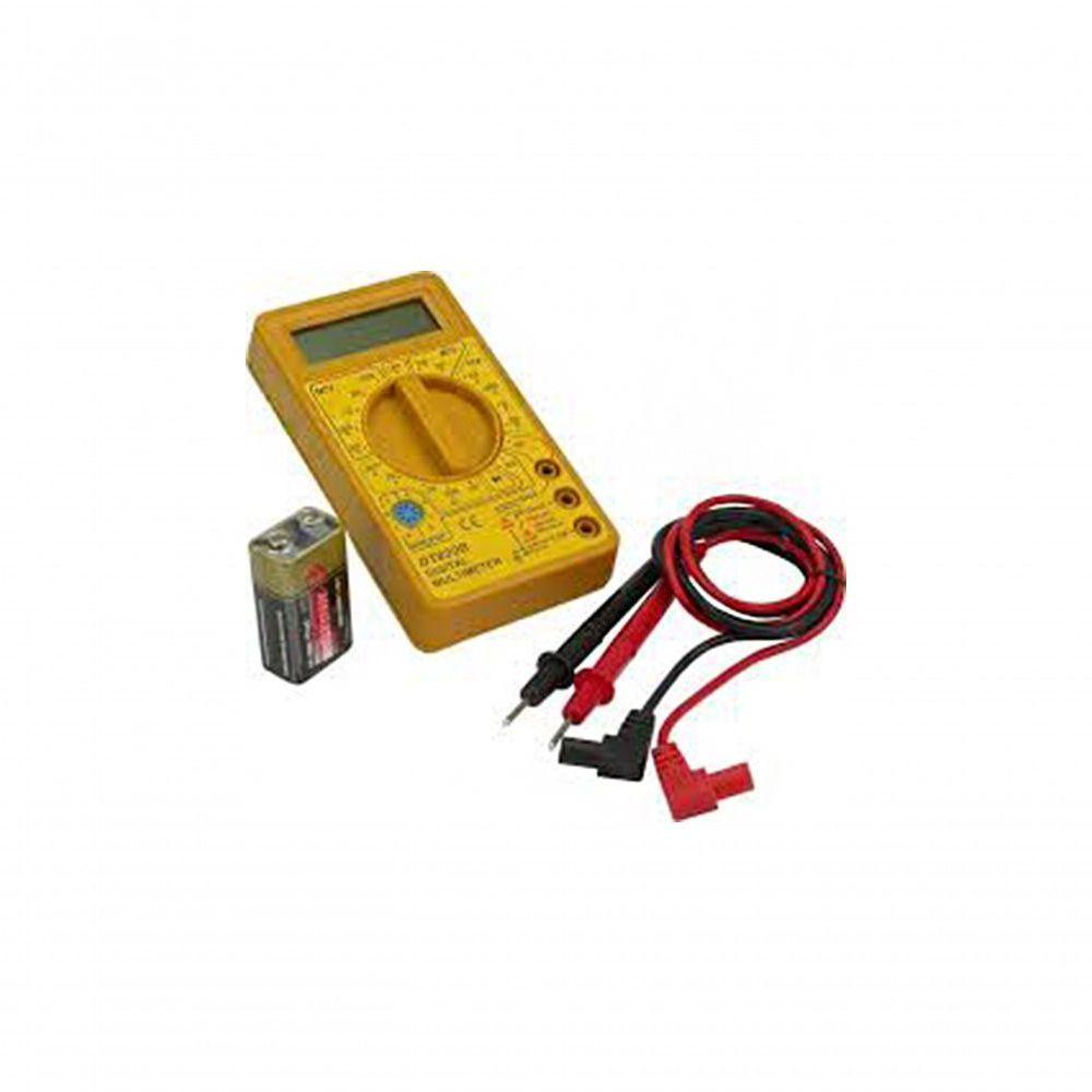 Multímetro Digital Dt-830 Dcv Acv Dca Diodo Com Bateria 9v - 4