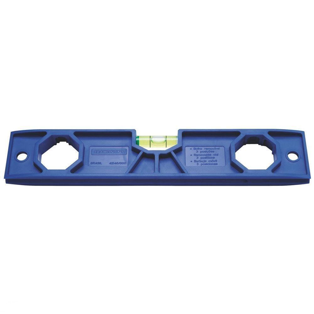Nível De Plástico 230 Mm Tramontina Com Ampola Removível Para 3 Posições Tramontina - 1