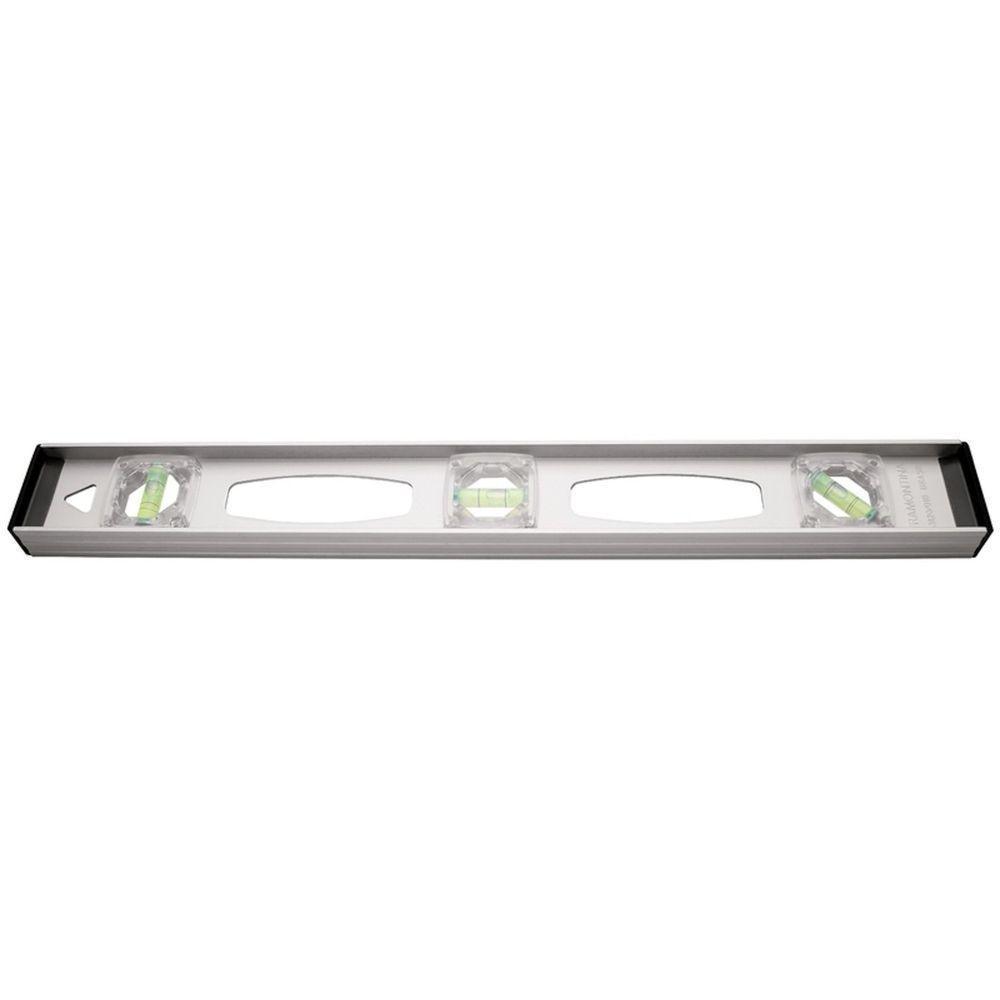 Nível 24" Tramontina Em Alumínio Anodizado Com Duas Ampolas Tramontina - 1