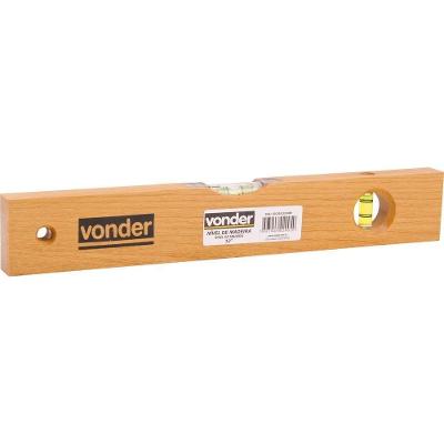 Nível Madeira 16" 2 Bolhas - Vonder