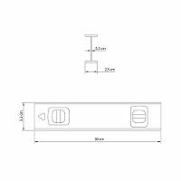Nível 12" Tramontina Em Alumínio Anodizado Com Duas Ampolas Tramontina - 3