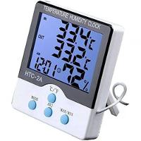 Termômetro Medidor Temperatura Umidade Interno E Externo Com Higrômetro Htc - 2A - 1