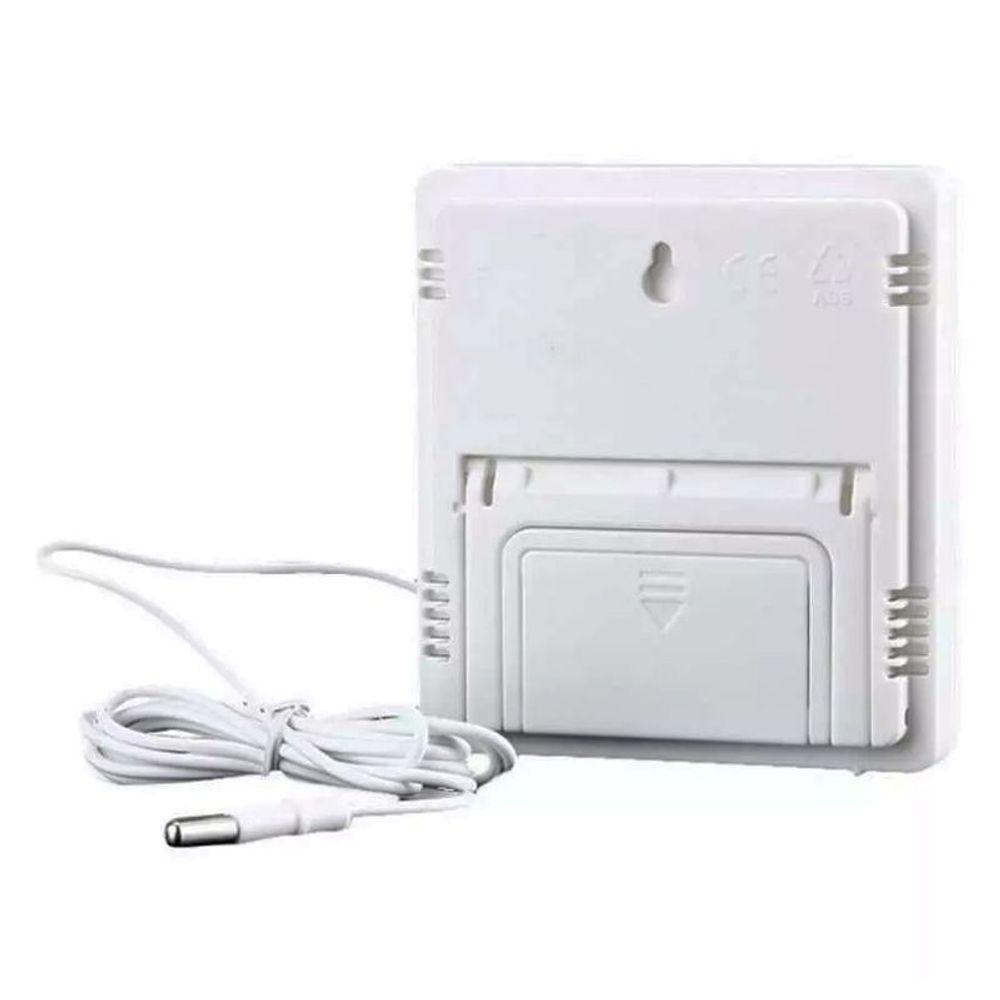 Termômetro Medidor Temperatura Umidade Interno E Externo Com Higrômetro Htc-2A . - 3