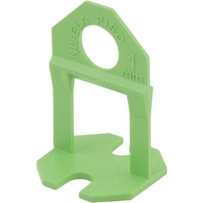 Nivelador Piso Verde 1,00Mm Com 100 Peças - Vonder