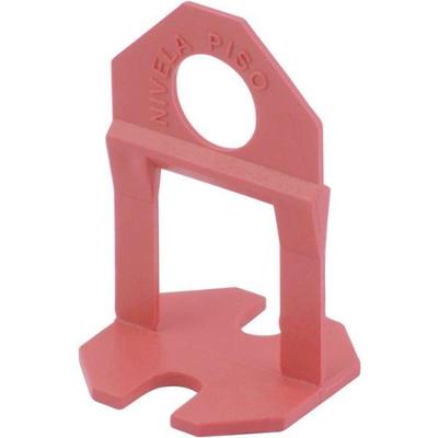 Nivelador Piso Vermelho 3,00Mm Com 100 Peças - Vonder