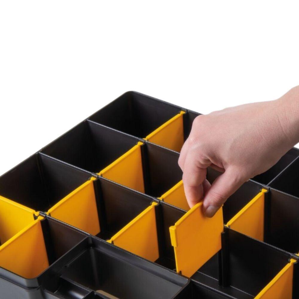 Maleta Plástica Organizadora 17" Com Divisorias Móveis - Tramontina - 7