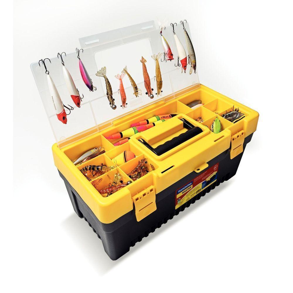 Caixa Plástica Para Ferramentas 20" Tramontina Com Tampa Organizadora Tramontina - 3