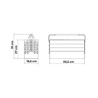 Caixa Sanfonada Para Ferramentas 7 Gavetas Tramontina Pro Tramontina - 2