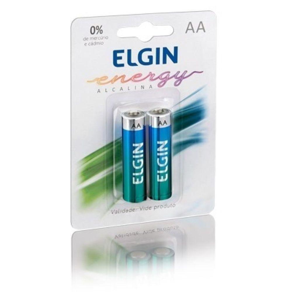 Pilha Elgin Alcalina 1 5v Aa Com 2 82152 - 1