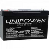 Bateria Estacionária Selada 6V/12A Vrla Up6120 Unipower - 1
