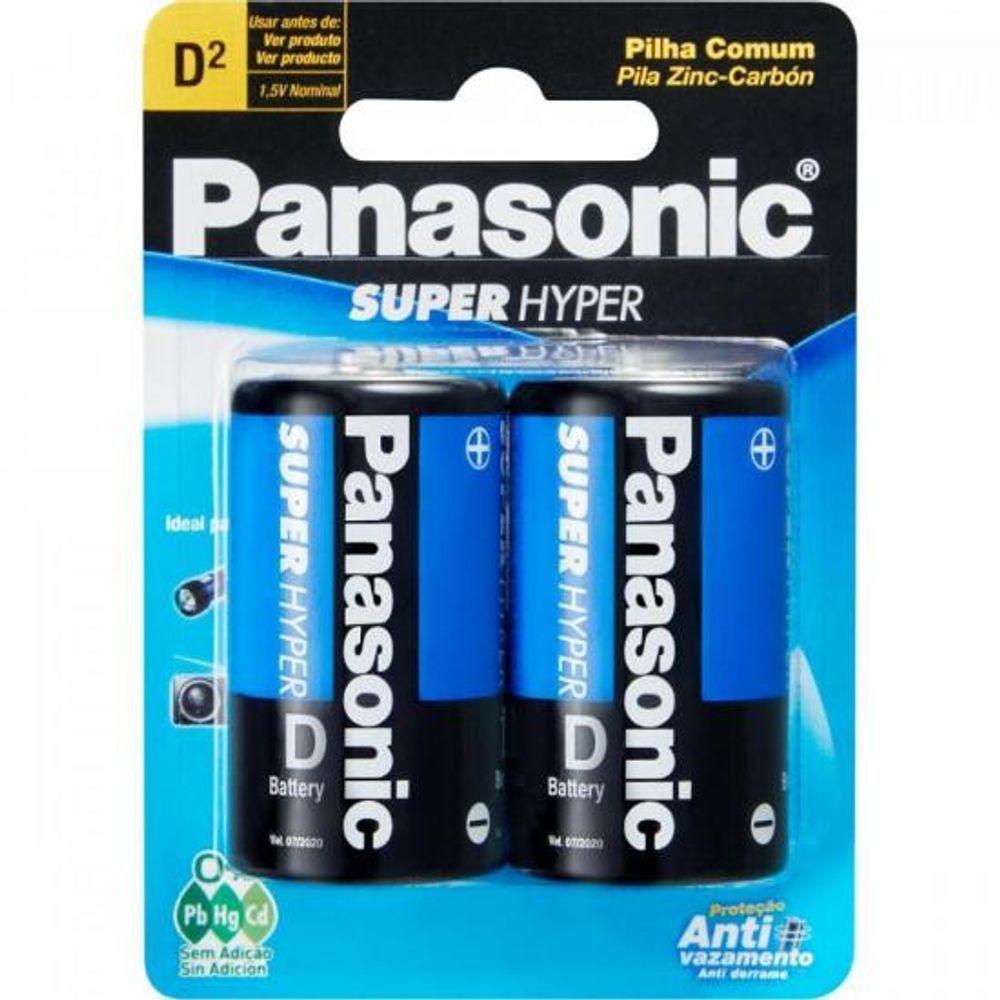 Pilha Comum D Com 2 Um-1Shs128 - 1