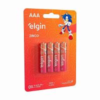 Pilha Zinco Elgin Aa 1.5v Cartela Com 4 Unidades - 2