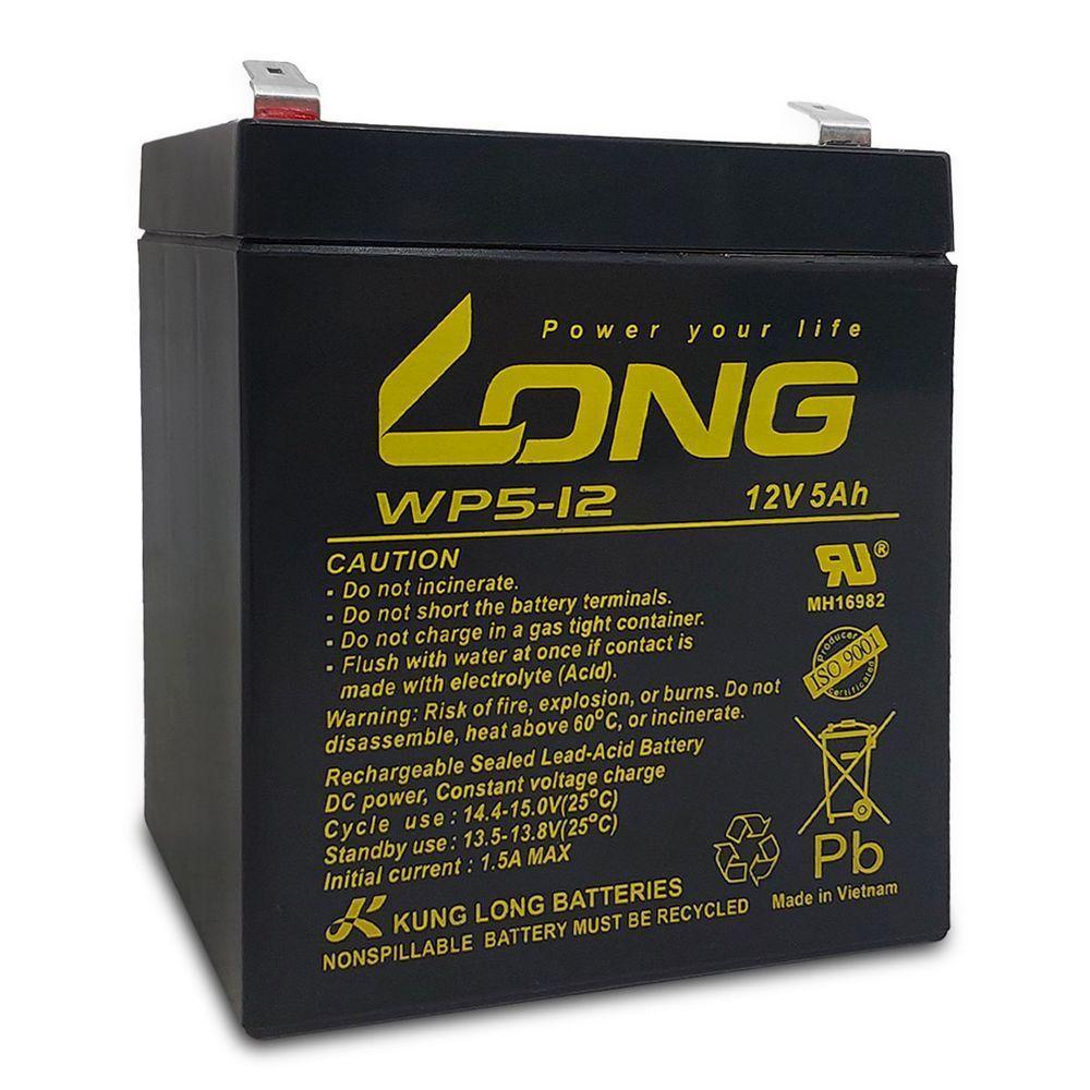 Bateria Selada Para Nobreak Long, 12v 5ah - Wp5-12 - 1