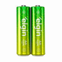 Pilha Alcalina Elgin Aa 1.5v Cartela Com 2 Unidades - 1