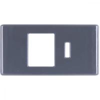 Módulo Tampo para Tomada Rj Tramontina Grafite - 1