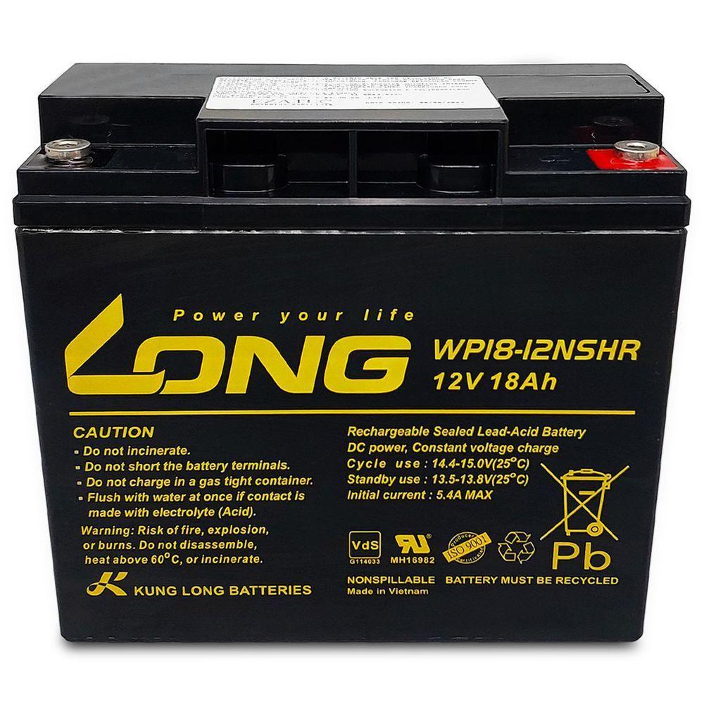 Bateria Selada Para Nobreak Long, 12v 18ah - Wp18-12nshr - 2