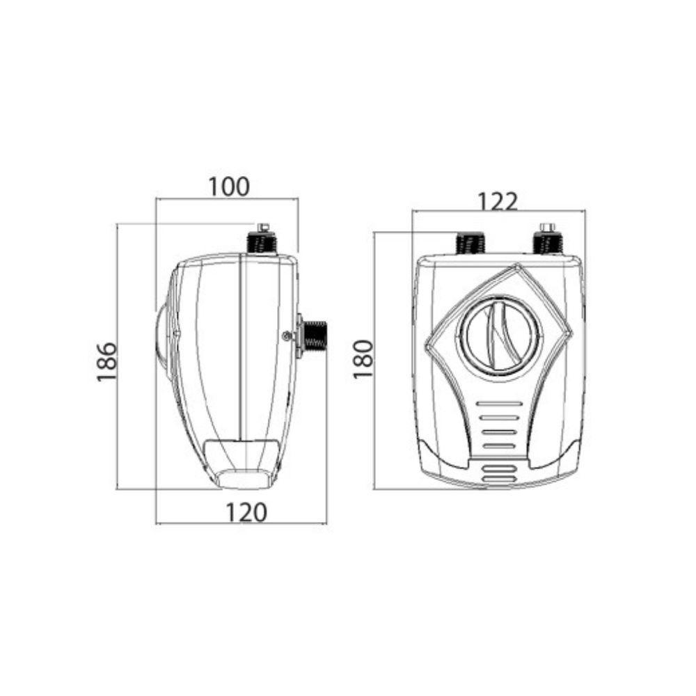 Aquecedor Versátil - Lorenzetti Branco - 4