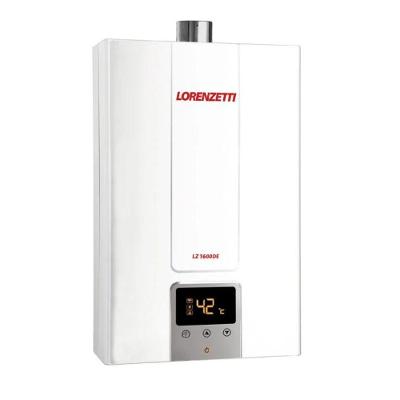 Aquecedor de Água a Gás LZ 1600DE Digital 15L-min de Parede Lorenzetti GLP