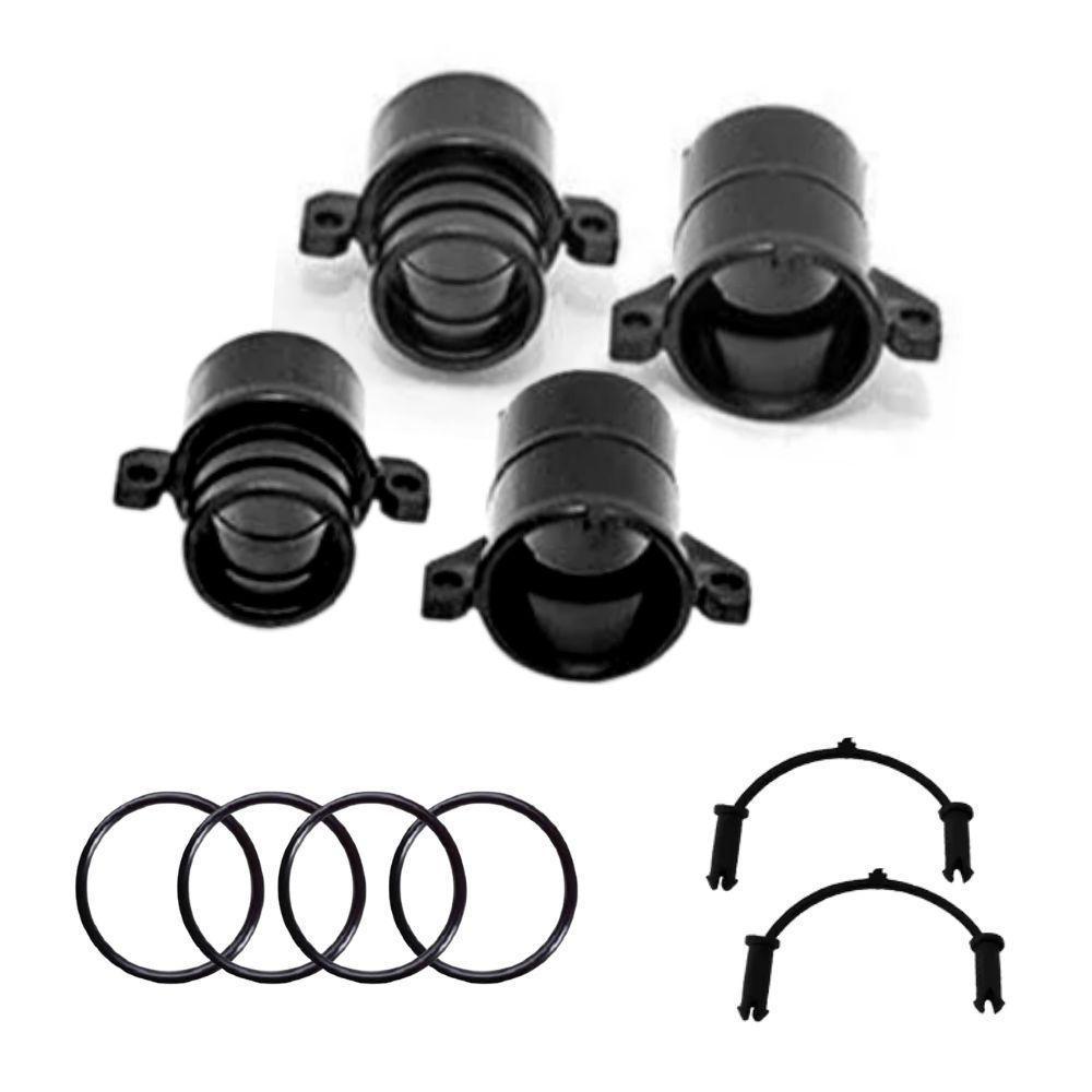 Conjunto 06 Placas E Terminações Para Aquecimento Solar De Piscinas Até 06m² Ou 10mil Litros - 3