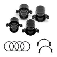 Conjunto 06 Placas E Terminações Para Aquecimento Solar De Piscinas Até 06m² Ou 10mil Litros - 3