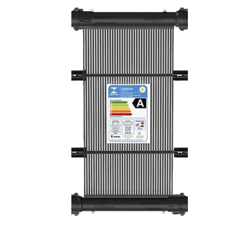 Conjunto 10 Placas 2 Metros (2,00x0,33m) E Terminações Para Aquecimento Solar De Piscinas - 3
