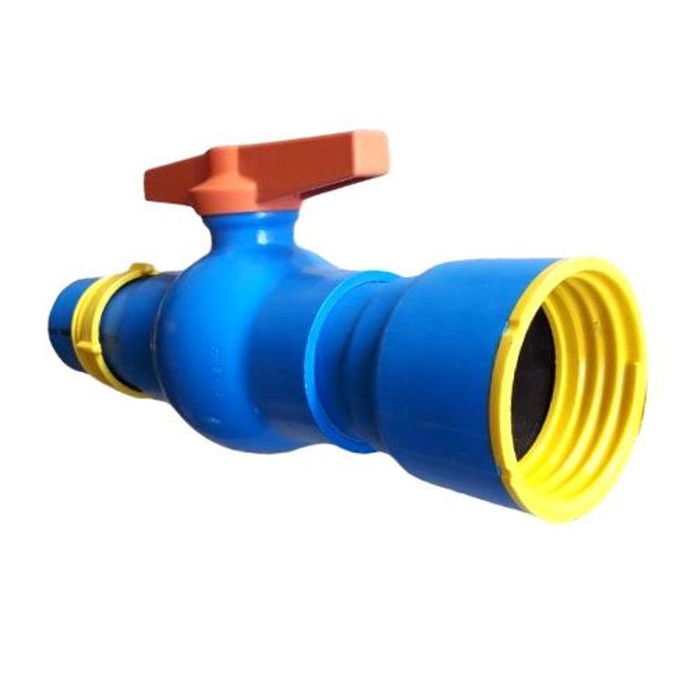 Registro Esfera Engate Roscável Macho E Fêmea 3 Pol - Viqua - 2