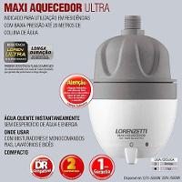 Aquecedor Elétrico Maxi Ultra Branco Lorenzetti - 4