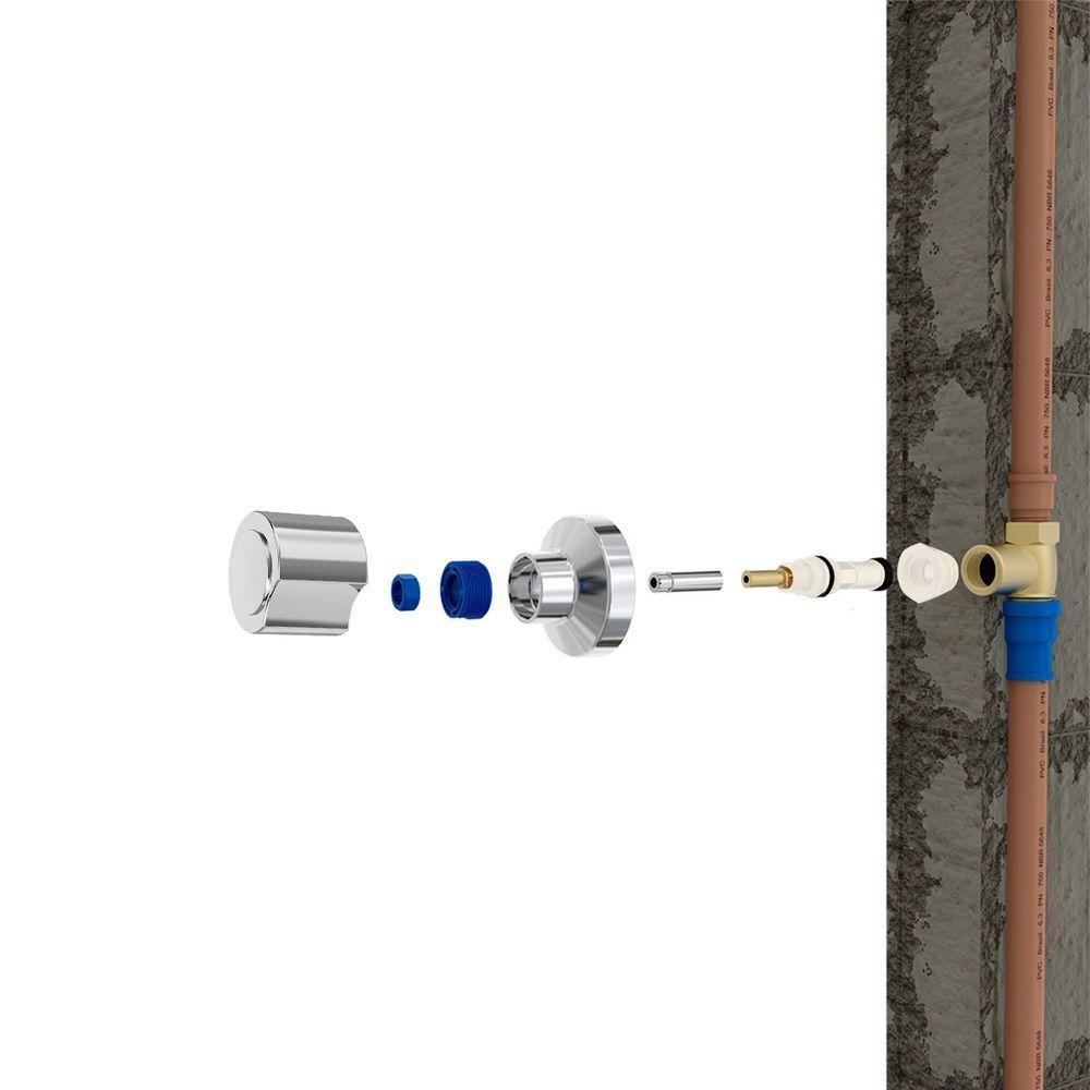 Kit Fácil Blukit Salva Registro De Pressão 9 Em 1 Com Acabamento - 4