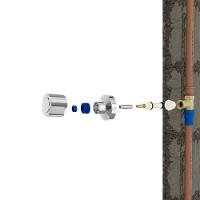 Kit Fácil Blukit Salva Registro De Pressão 9 Em 1 Com Acabamento - 4