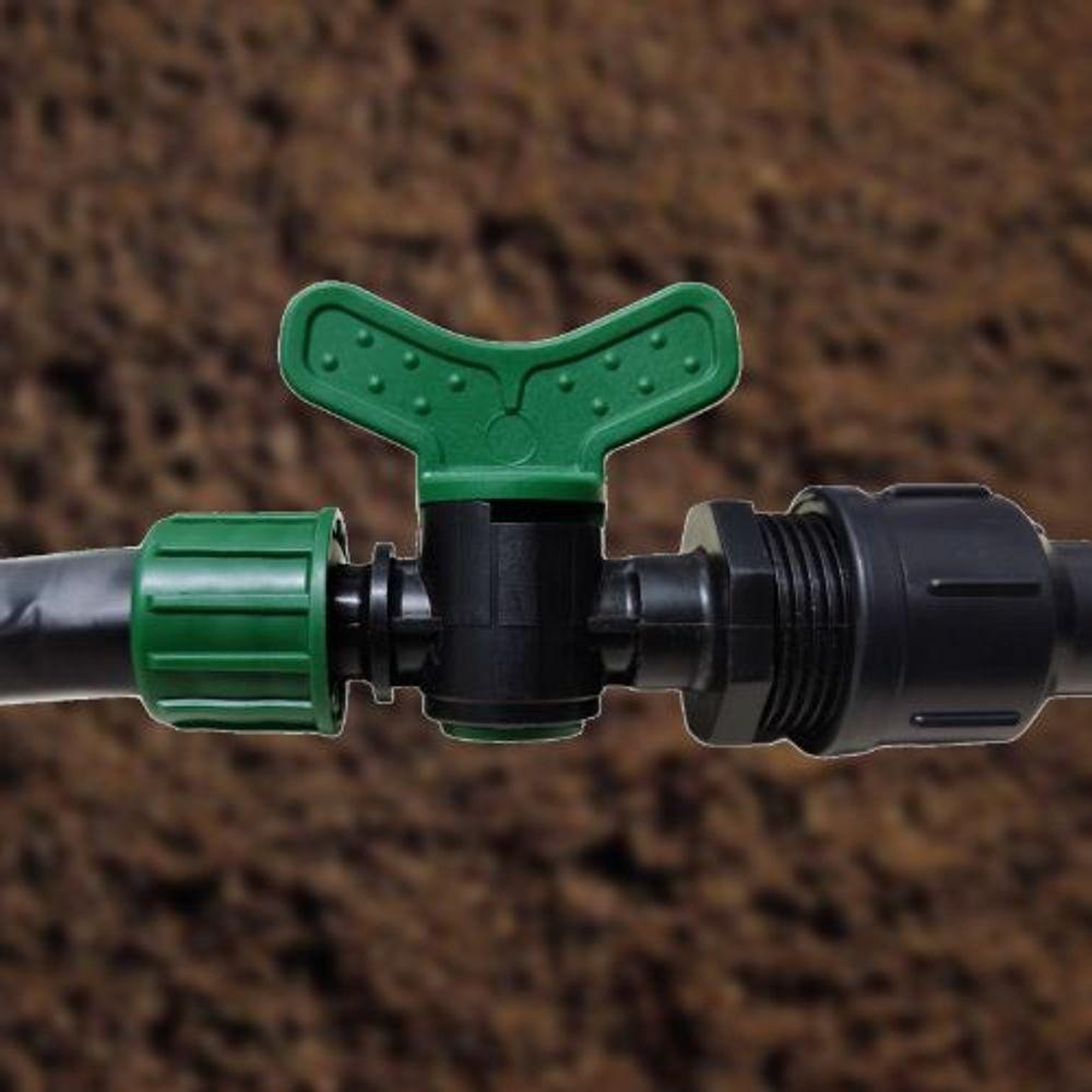 Registro Esfera Rosca Macho X Cinta 3/4 Pol - Irritec - 2