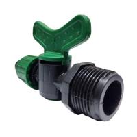 Registro Esfera Rosca Macho X Cinta 3/4 Pol - Irritec - 10