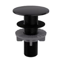 Acabamento Plug Blukit Preto Para Bidês E Lavatórios - 2