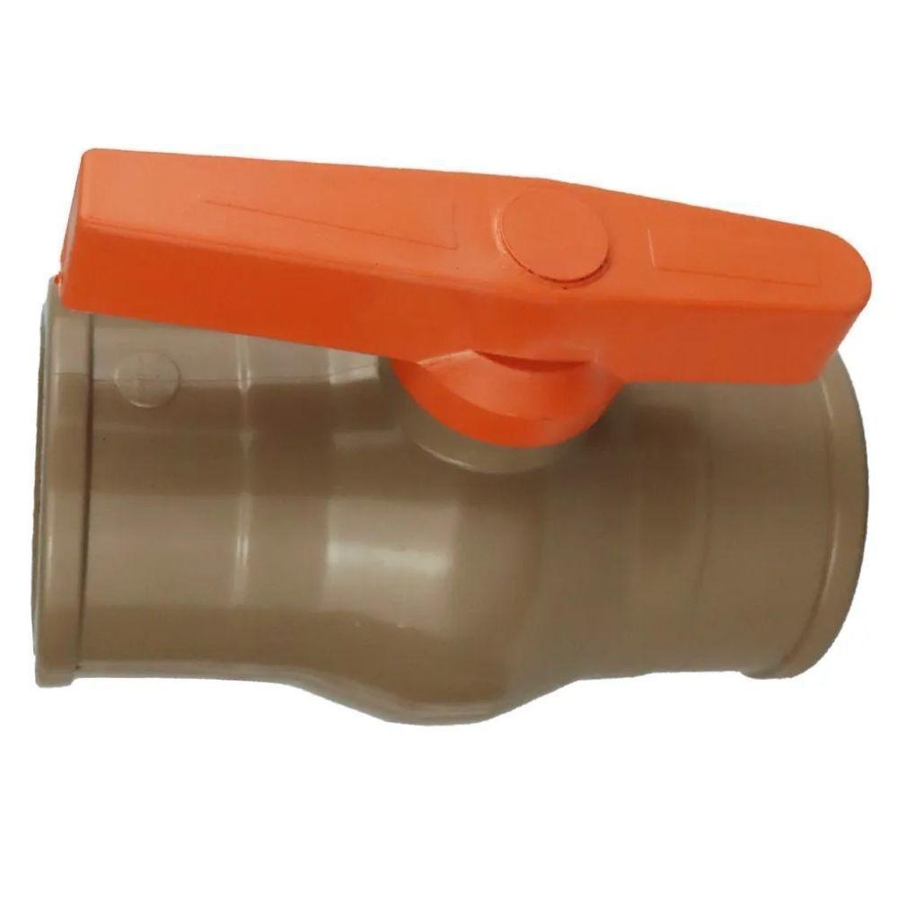 Registro De Esfera Em Pvc Soldável 50mm Ll Ou 1.1/2" - Higiban - 5