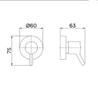 Acabamento Para Registro Docol Lóggica Chrome - 2
