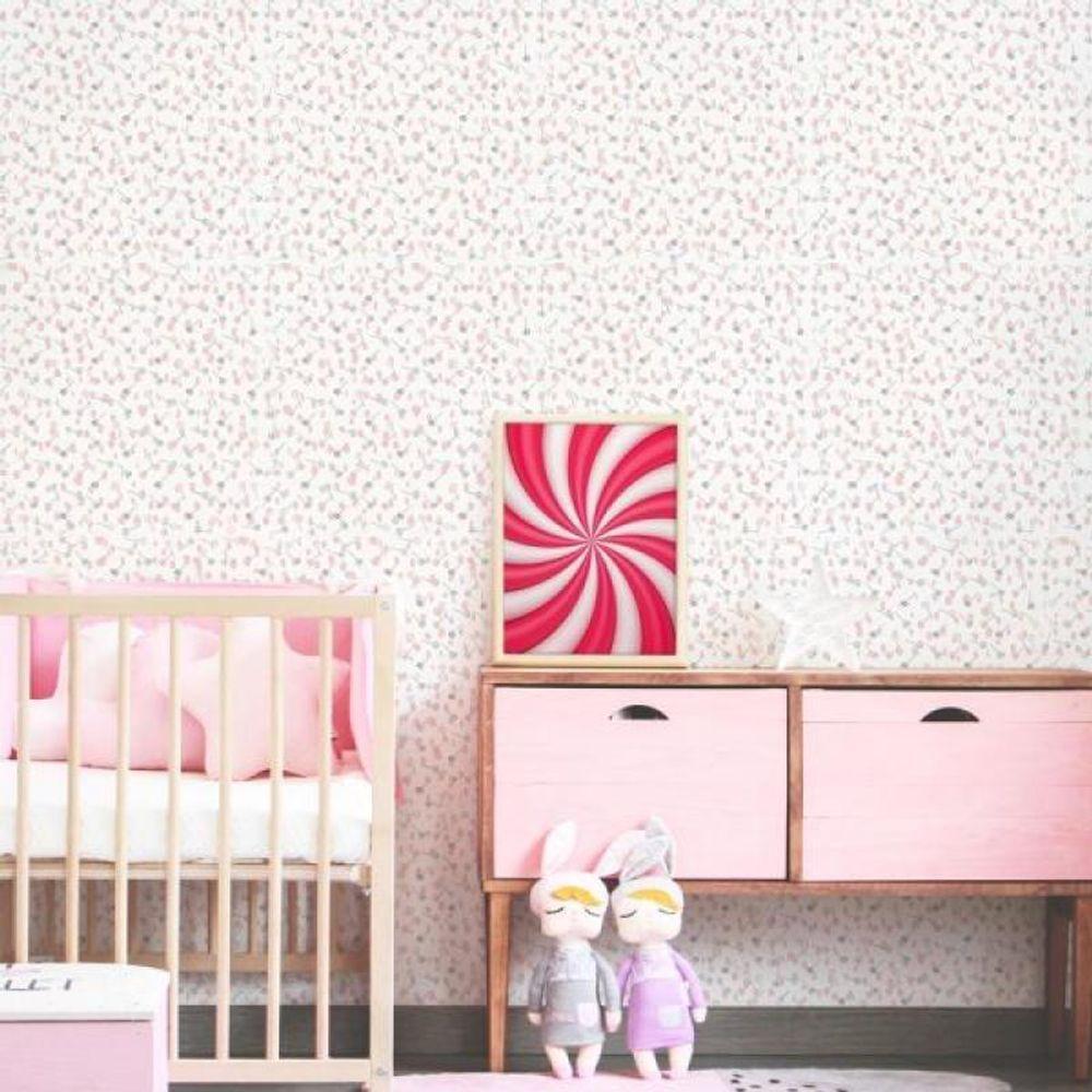 Papel De Parede Infantil Pirulito - 1