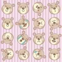 Papel De Parede Infantil Ursinho Divertido - 4