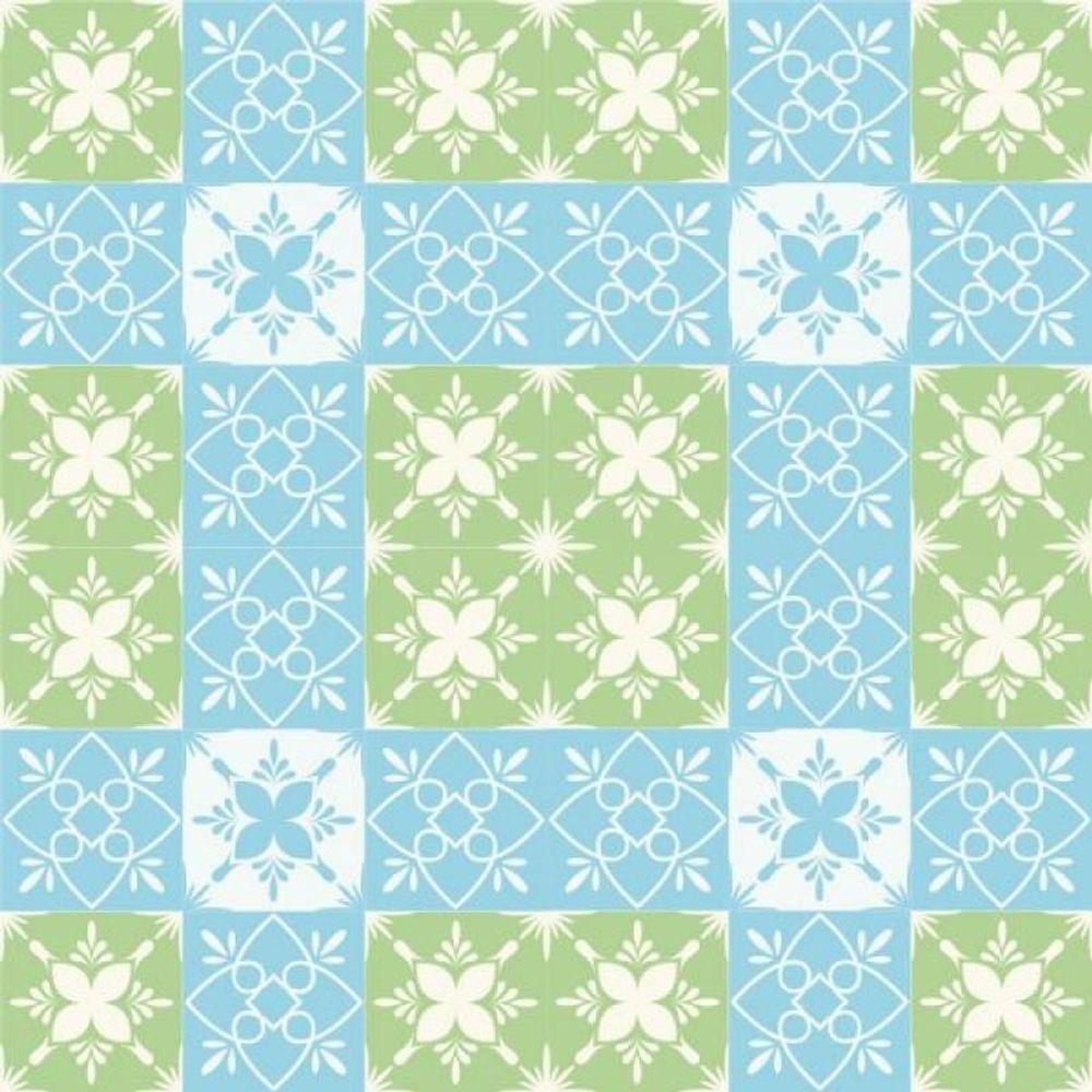 Papel De Parede Infantil Azuleijo Português Faro - 4