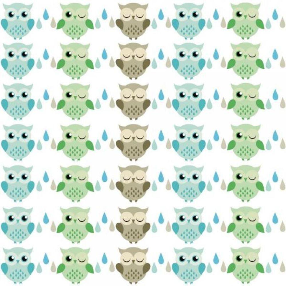 Papel De Parede Infantil Corujas - 4